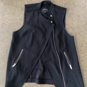 Artizia Babaton Redford Moto Vest (Black, 0)